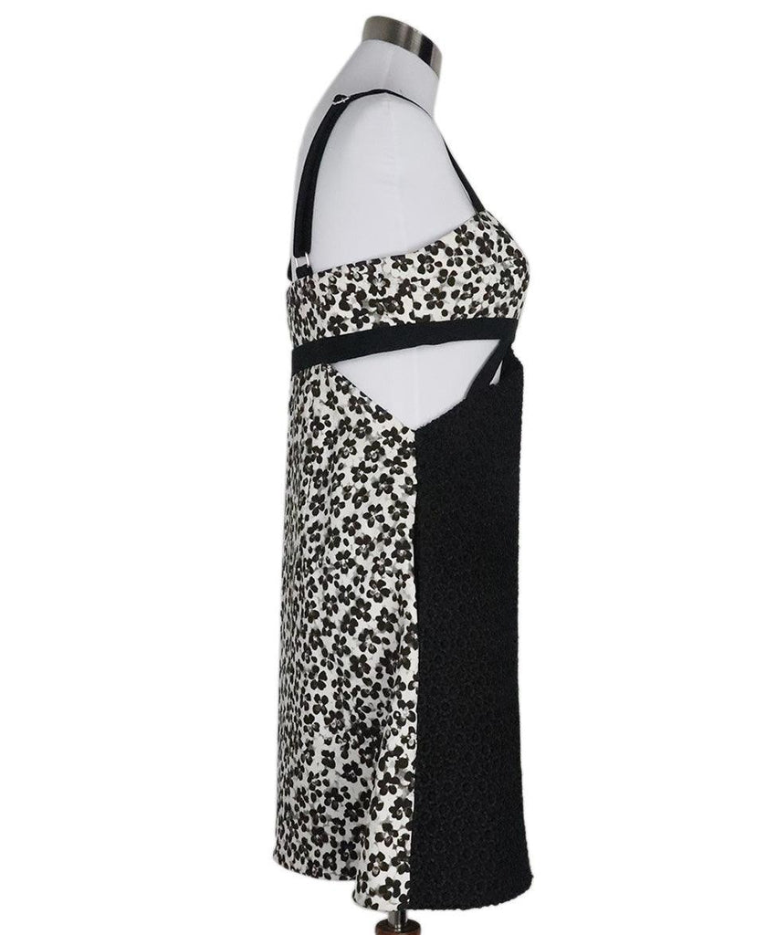 Ungaro Black & White Print Dress 1