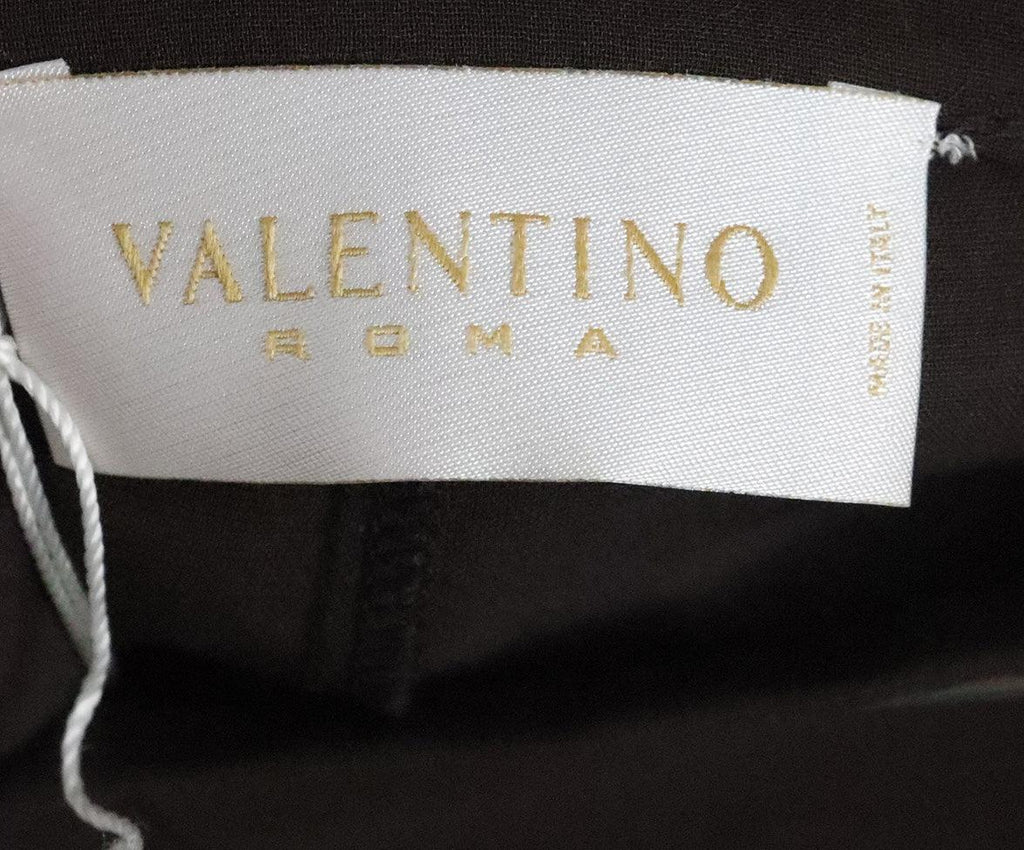 Valentino Brown Silk Pants sz 4 - Michael's Consignment NYC