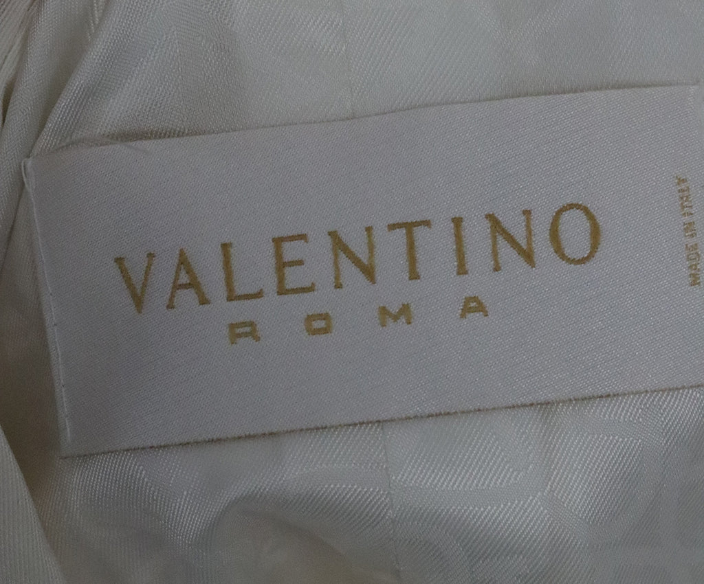 Valentino White Viscose Cotton Blazer 3