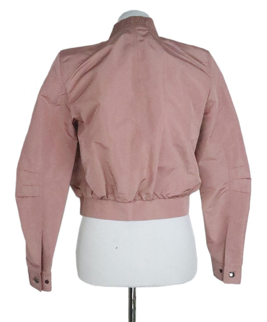 Valentino Pink Silk Jacket sz 6 - Michael's Consignment NYC