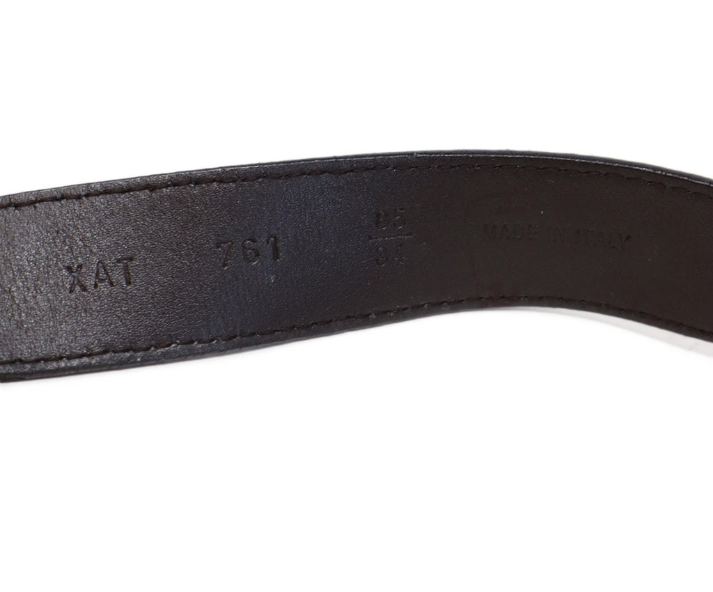 Valentino Red Leather Belt 5