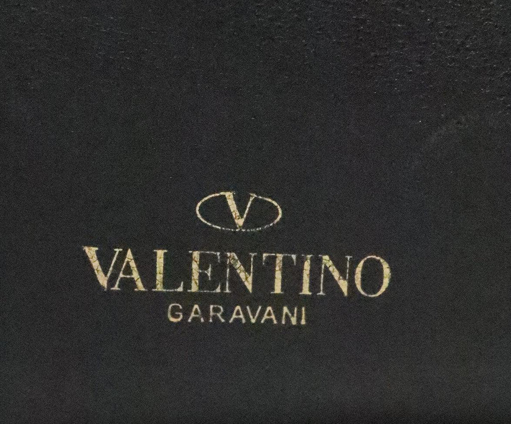 Valentino Black Leather Rockstud Satchel - Michael's Consignment NYC