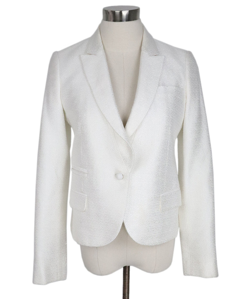 Valentino White Cotton Jacket 