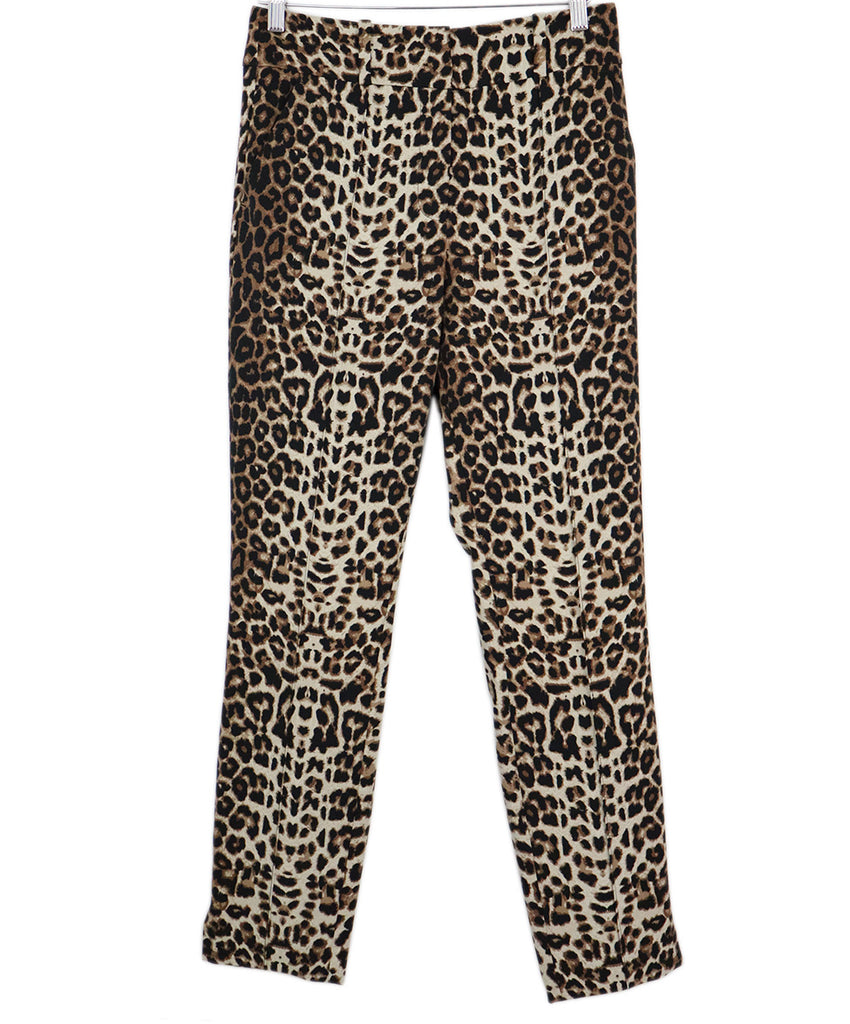 Veronica Beard Leopard Print Pants 