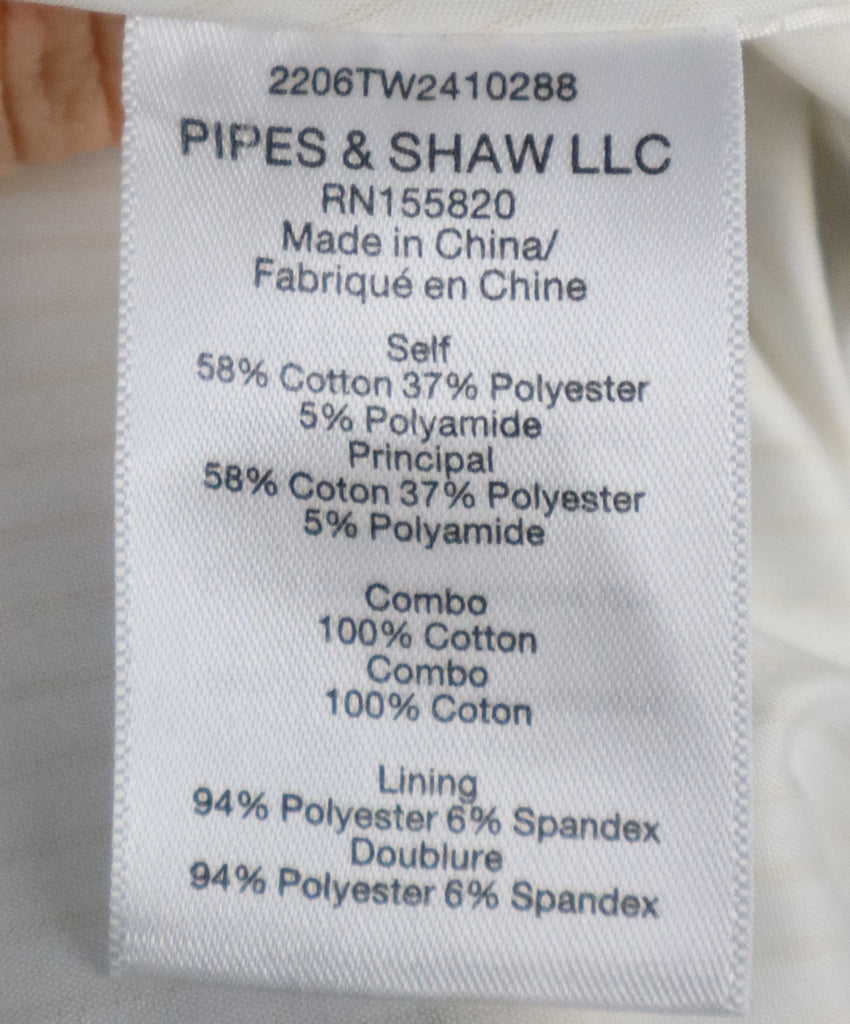 Veronica Beard Ivory Green & Blue Denim Jacket 4