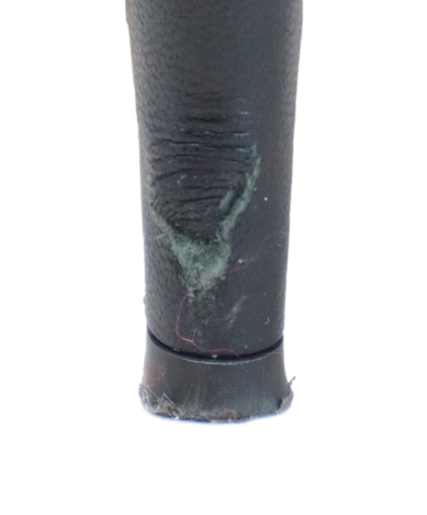 Veronica Beard Brown Black Leopard Print Fur Heels 5