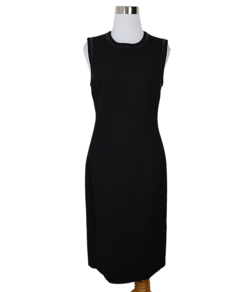 Versace Black Wool Dress 