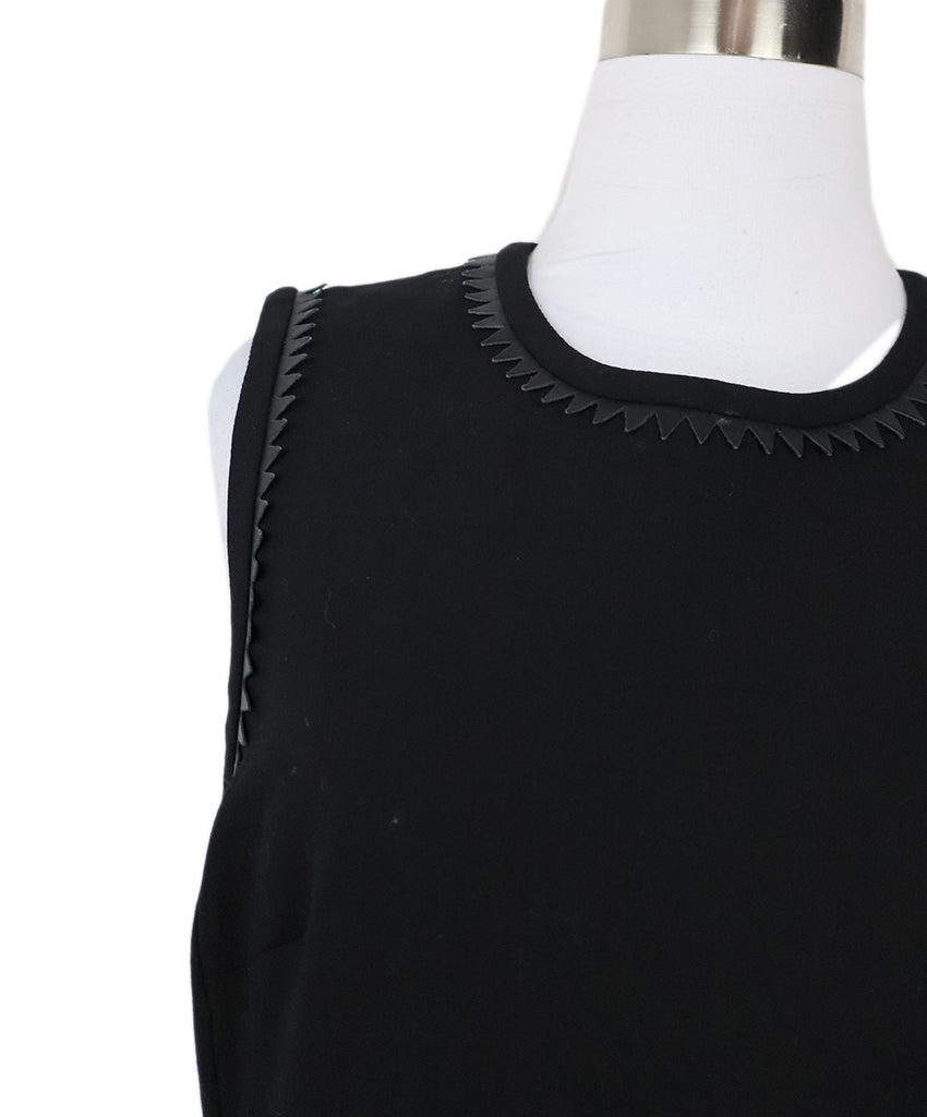 Versace Black Wool Dress 5