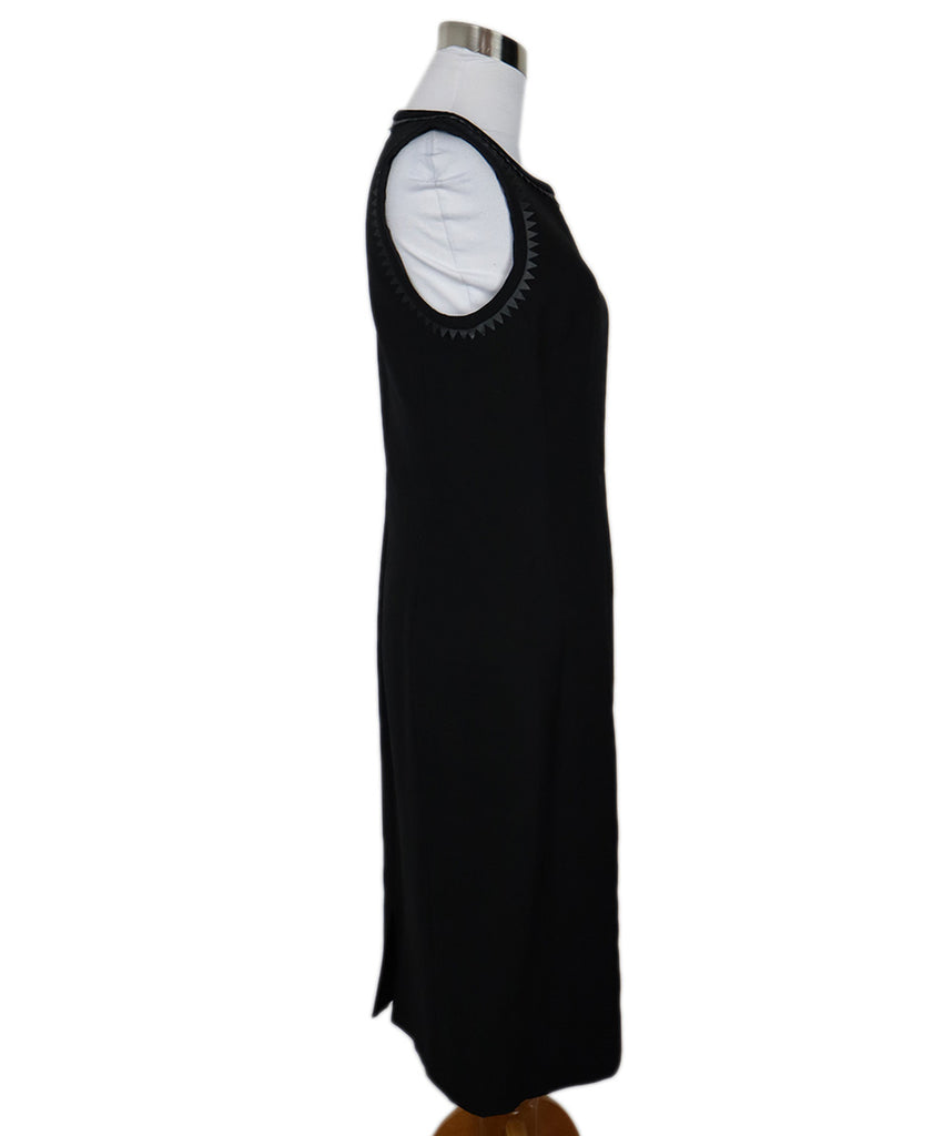 Versace Black Wool Dress 1