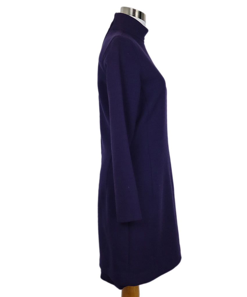Versace Vintage Purple Wool Dress 1