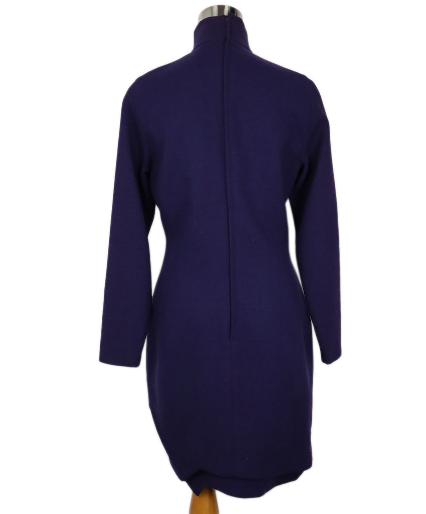 Versace Vintage Purple Wool Dress 2
