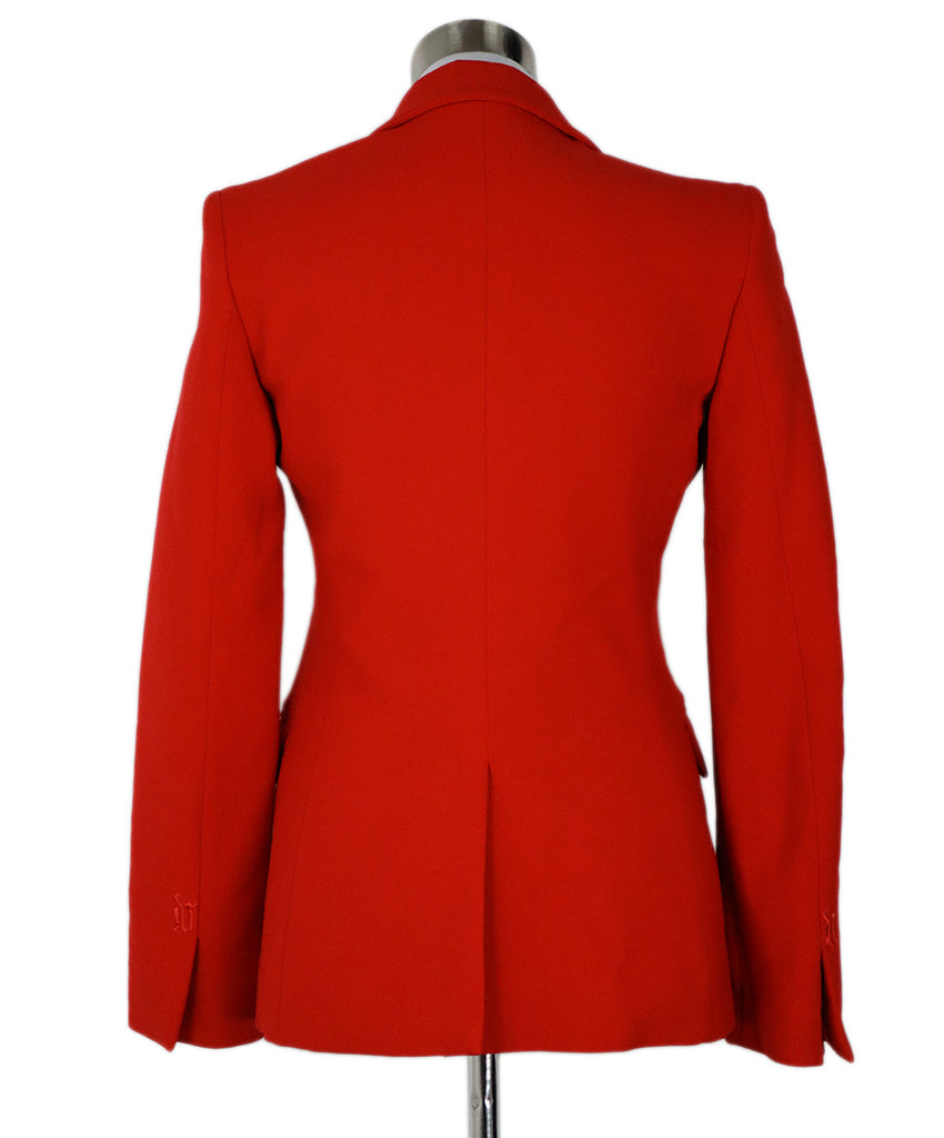 Versace Vintage Red Blazer 2