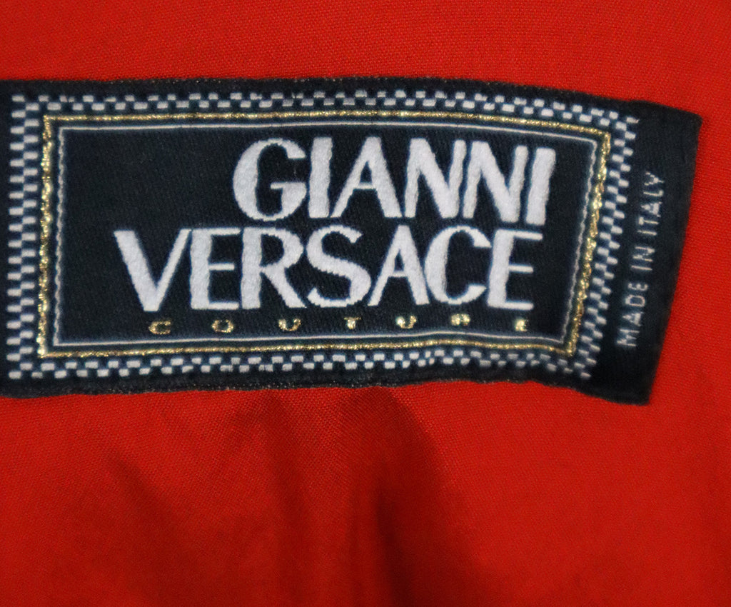 Versace Vintage Red Blazer 3
