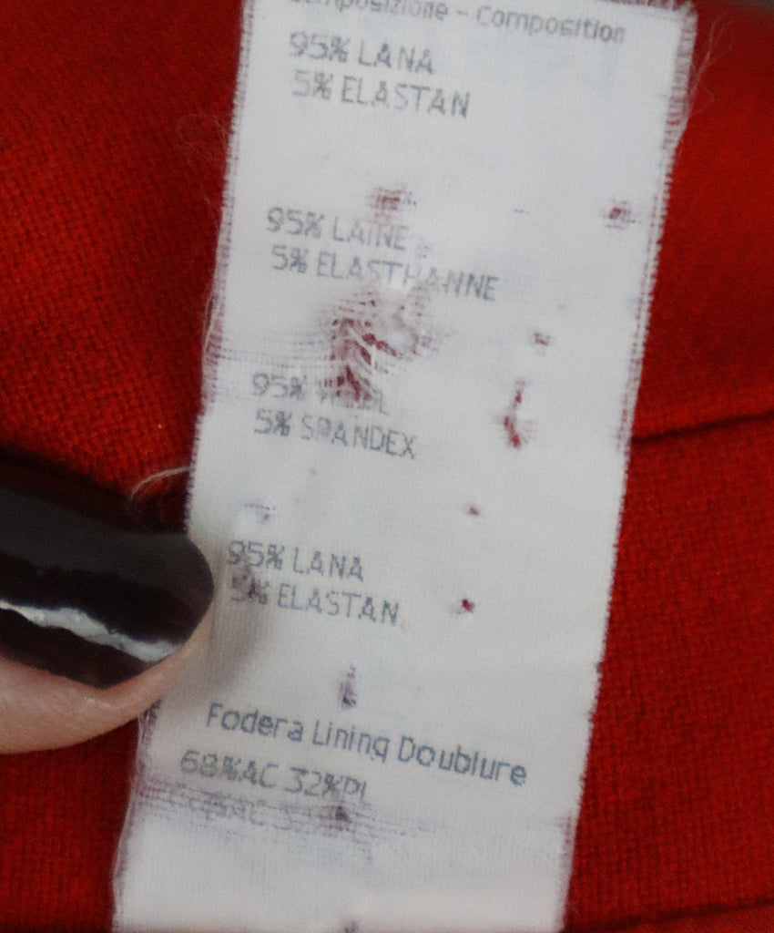 Versace Vintage Red Blazer 4