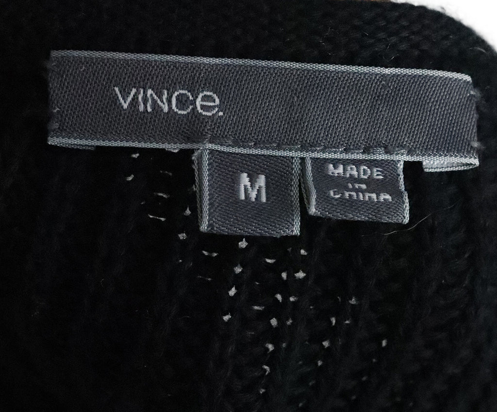 Vince Black Cotton Sweater 3