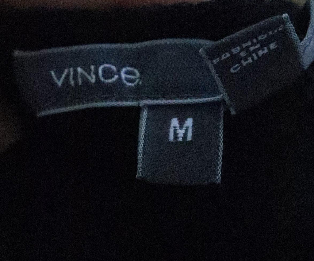 Vince Black Linen & Silk Sleeveless Top sz 10 - Michael's Consignment NYC
