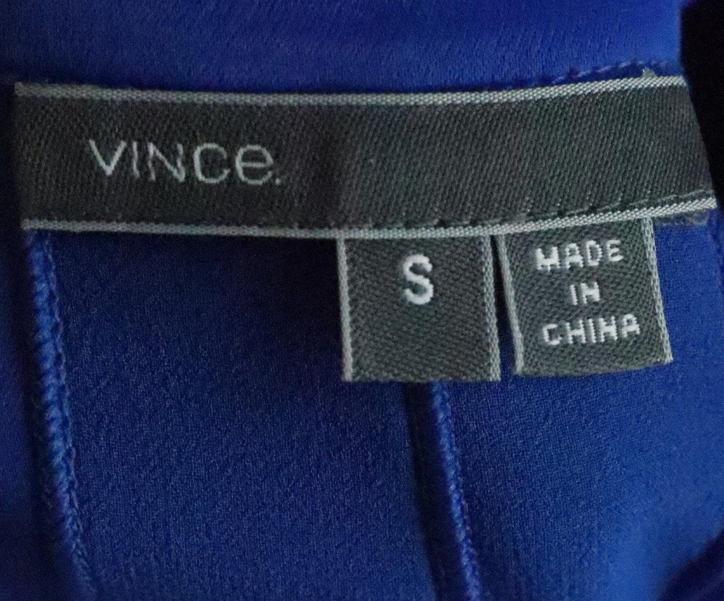 Vince Blue Viscose Dress sz 6 - Michael's Consignment NYC