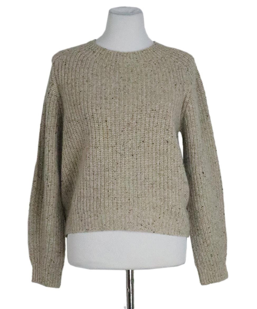 Vince Oatmeal Cashmere Sweater sz 2 - Michael's Consignment NYC