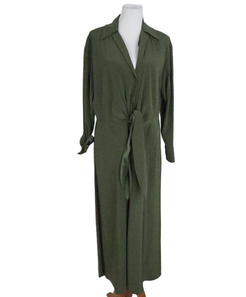 Vince Olive Green Dress sz 8 - Michael's Consignment NYC
