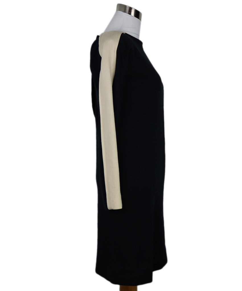 YSL Vintage B&W Wool Dress 1