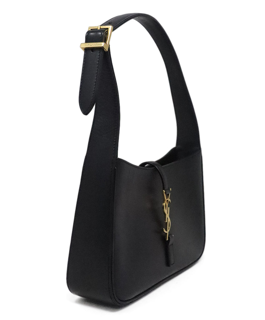 YSL Black Leather Shoulder Bag 2