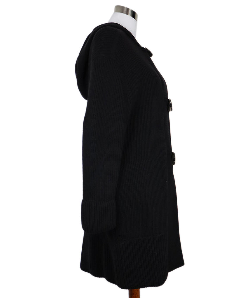 YSL Black Wool & Cashmere Cardigan 1