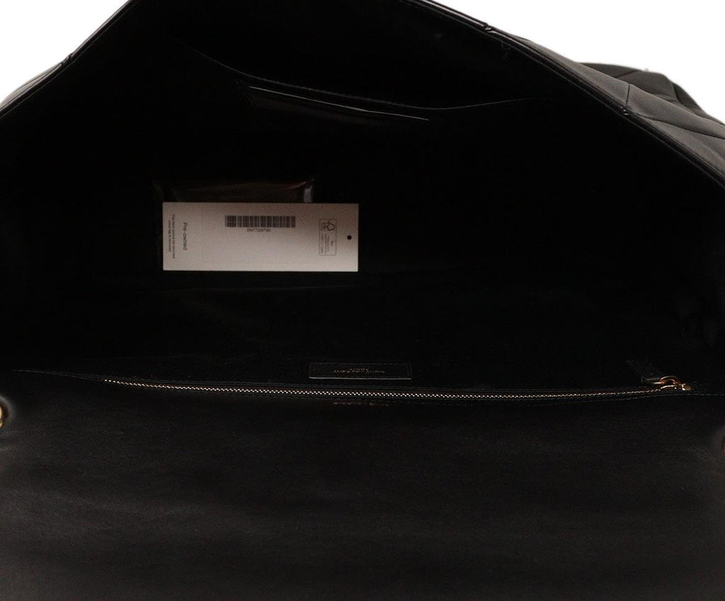 YSL Black Lambskin Large Jaime Bag - Michael's Consignment NYC