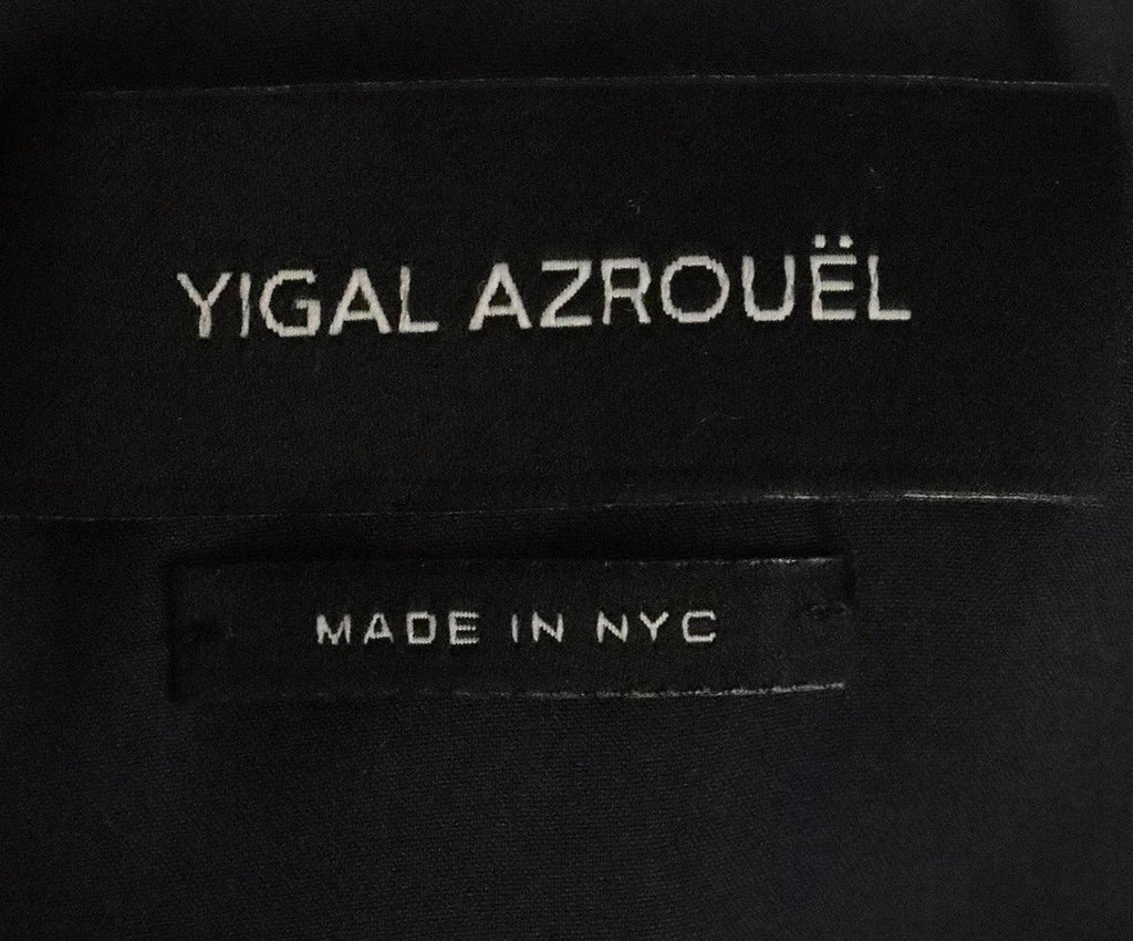 Yigal Azrouel Blue & Pink Velvet Dress sz 2 - Michael's Consignment NYC