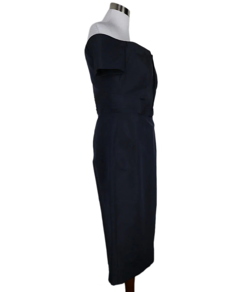 Zac Posen Blue Silk Evening Dress sz 8 - Michael's Consignment NYC