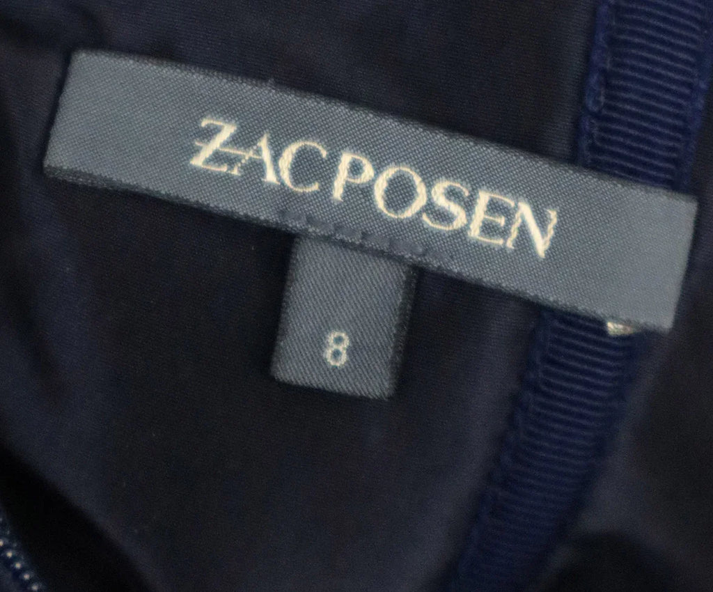 Zac Posen Blue Silk Evening Dress sz 8 - Michael's Consignment NYC