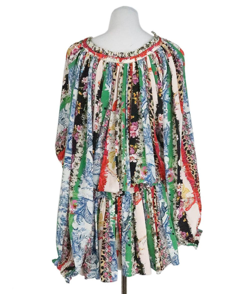Zadig & Voltaire Multicolor Floral Silk Dress sz 2 - Michael's Consignment NYC