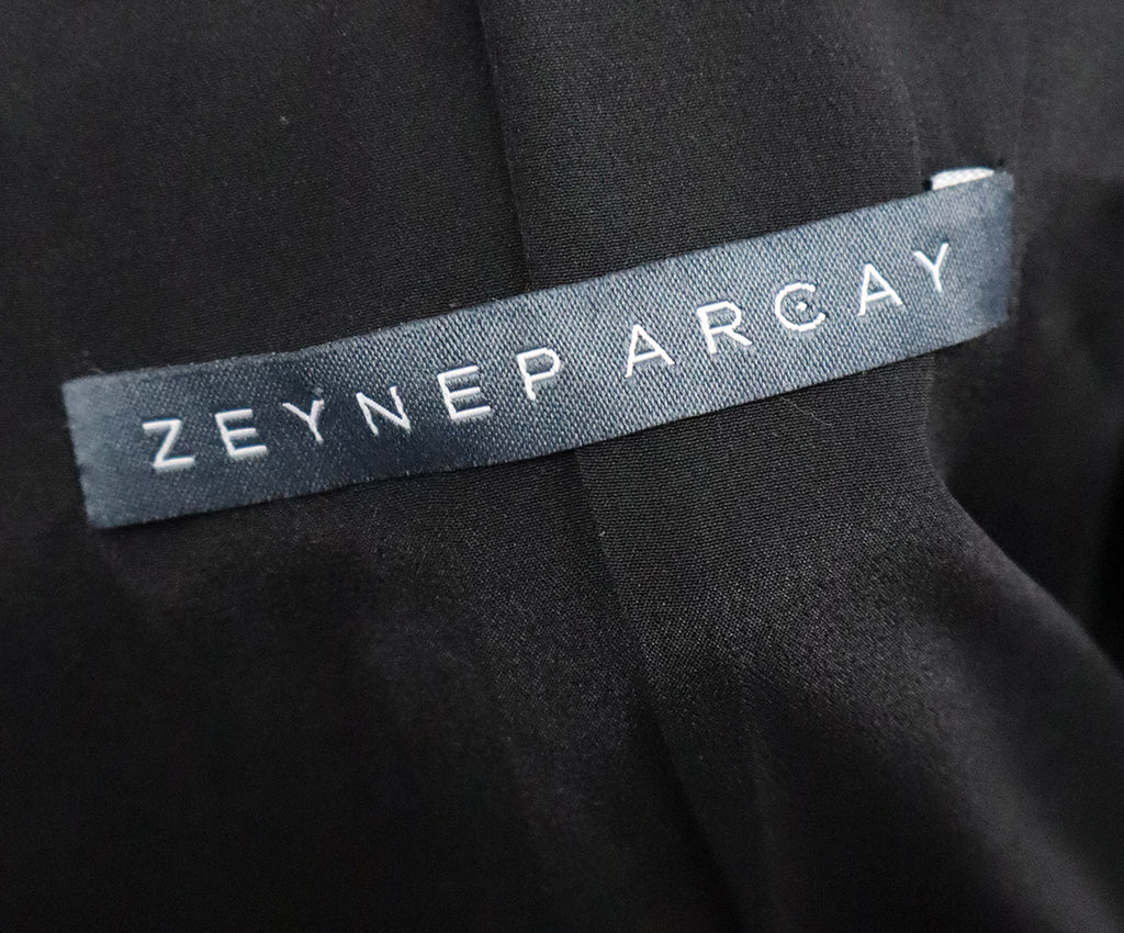 Zeynep Arcay Black Leather Jacket 3