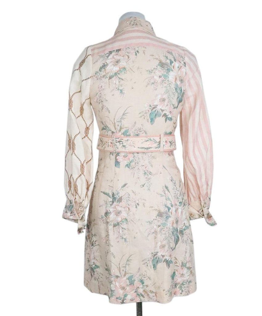 Zimmerman Pink Floral Print Dress sz 0 - Michael's Consignment NYC