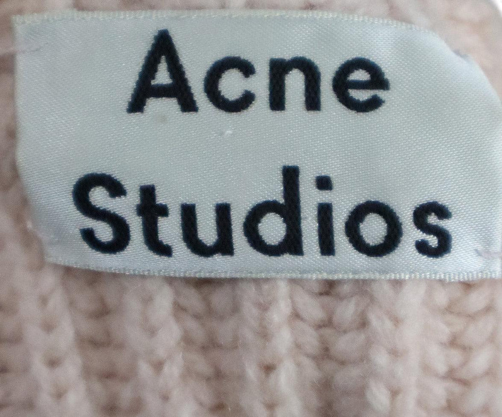 Acne Studios Pink Ribbed Wool Sweater sz 4 - Michael's Consignment NYC