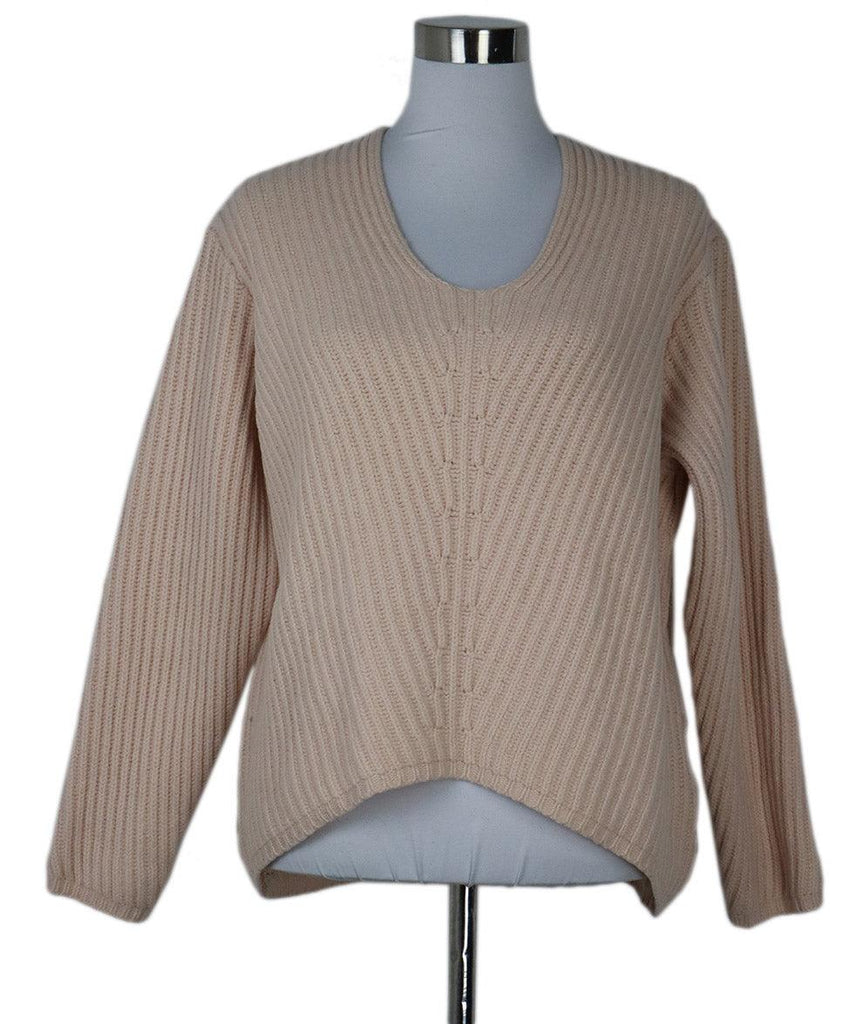 Acne Studios Pink Ribbed Wool Sweater sz 4 - Michael's Consignment NYC