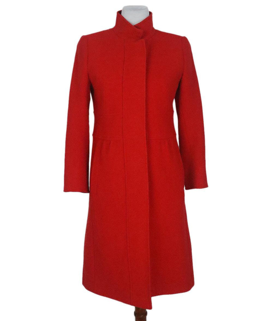 Stella McCartney Red Fringe Trim Dress sz 6 – Michael's Consignment NYC