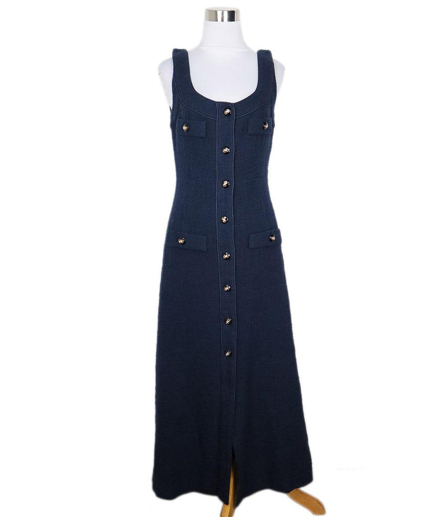 Alessandra Rich Blue Tweed Dress sz 4 - Michael's Consignment NYC