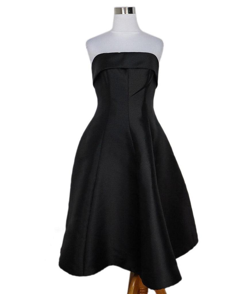 Amsale Strapless Black Cocktail Dress sz 2 - Michael's Consignment NYC