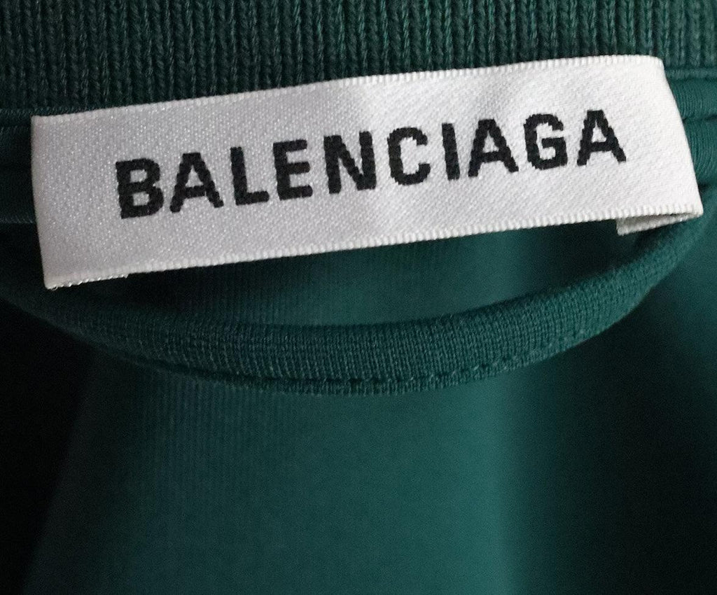 Balenciaga Green Viscose Jacket sz 6 - Michael's Consignment NYC