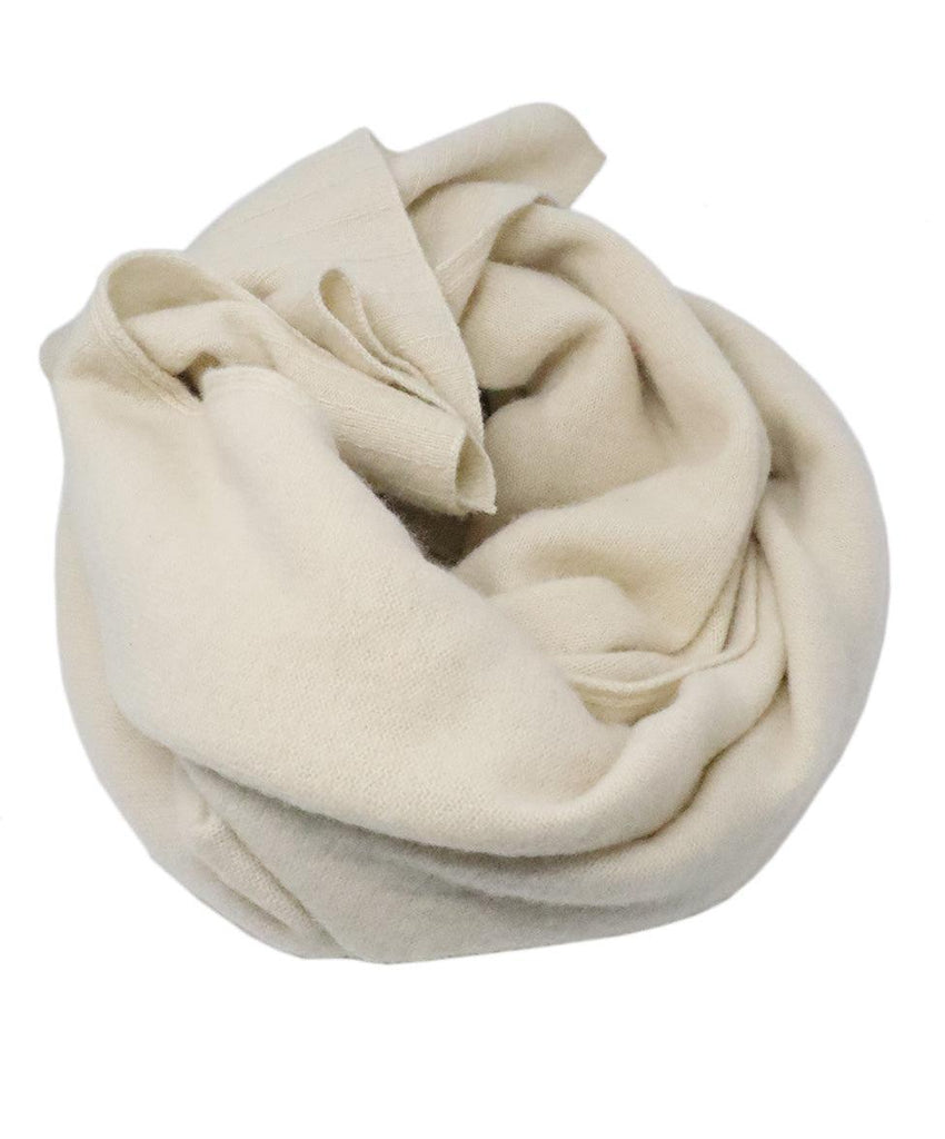 Bottega Veneta Neutral Cashmere & Wool Shawl - Michael's Consignment NYC
