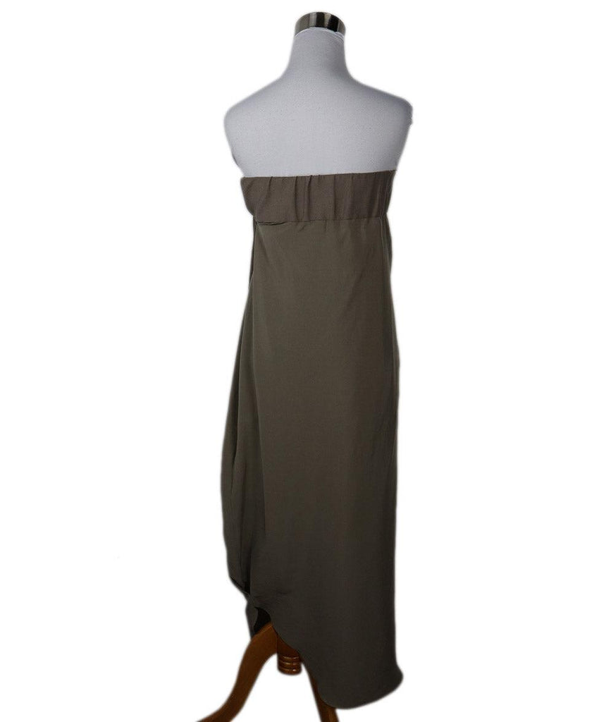 Brunello Cucinelli Strapless Beaded Dress sz 4 - Michael's Consignment NYC