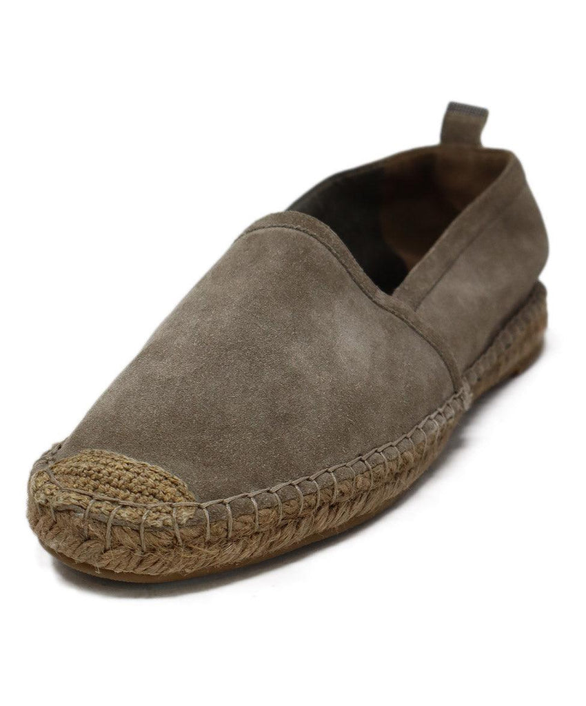Brunello Cucinelli Taupe Suede Espadrilles sz 8 - Michael's Consignment NYC