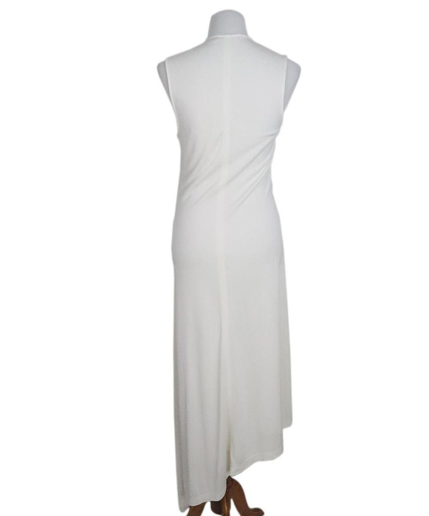 Celine Long White Sleeveless Dress sz 6 - Michael's Consignment NYC