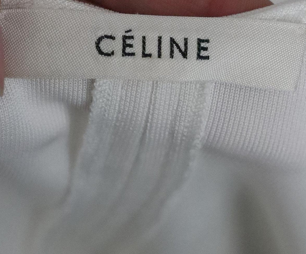 Celine Long White Sleeveless Dress sz 6 - Michael's Consignment NYC