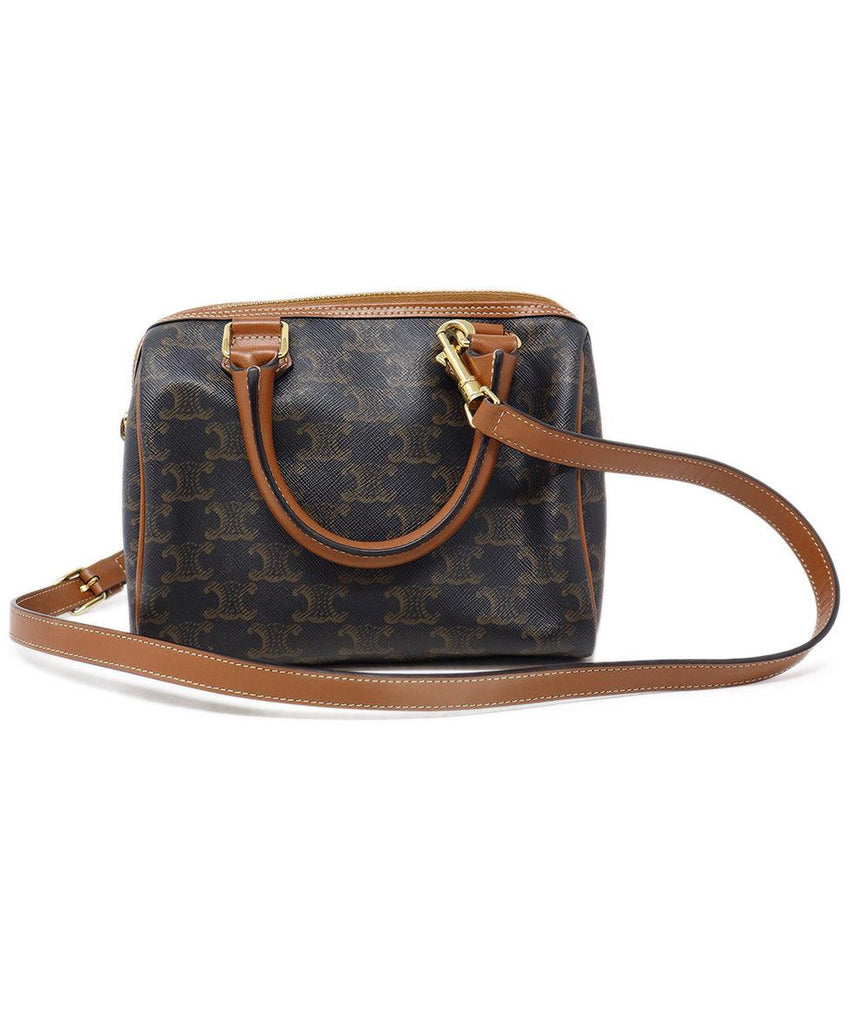 Celine Small Triomphe Boston Satchel - Michael's Consignment NYC