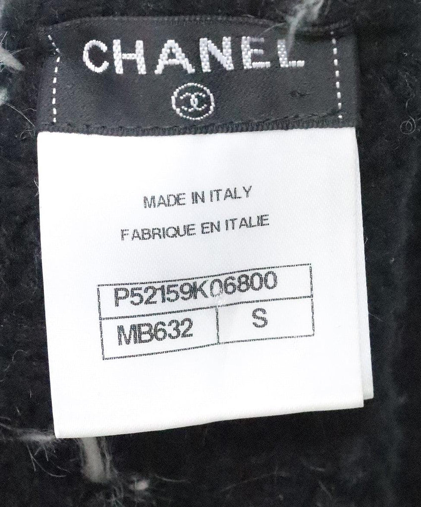 Chanel Black & White Wool Hat - Michael's Consignment NYC