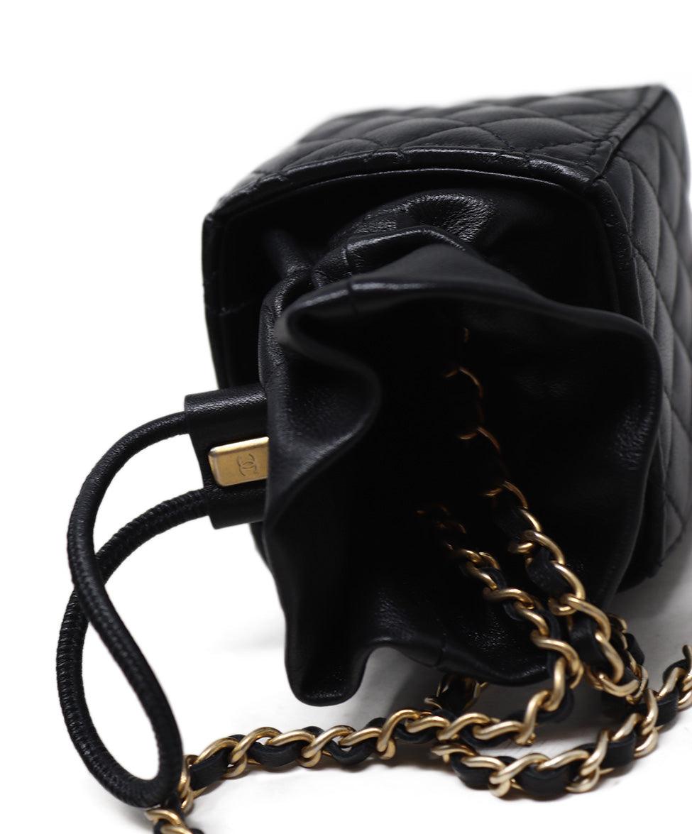 Chanel Black Leather Crossbody Bag – Michael's Consignment NYC