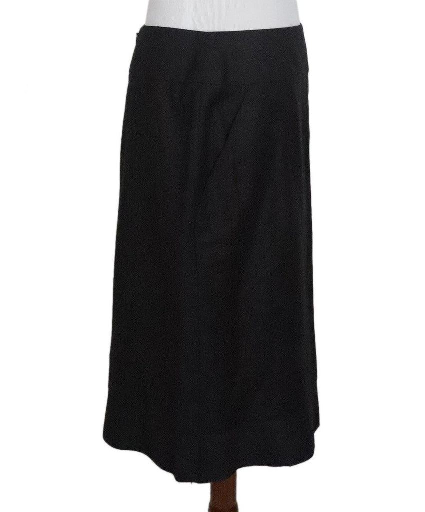 Chanel Brown Cashmere Skirt sz 6 - Michael's Consignment NYC