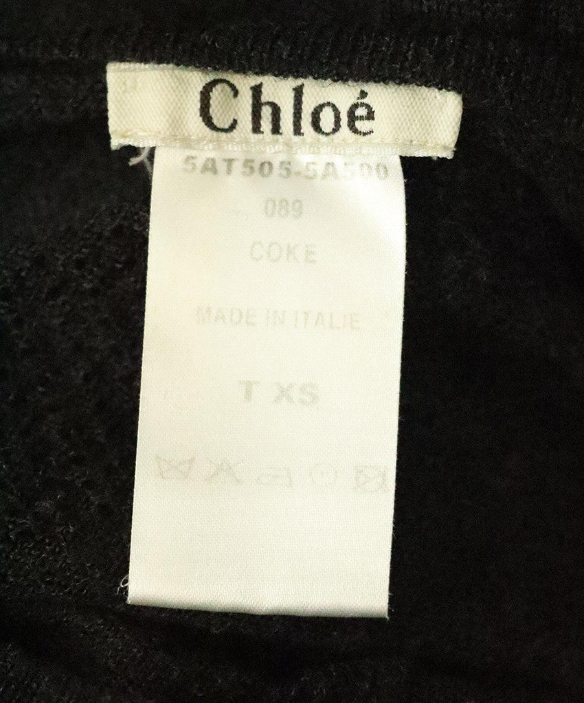 Chloe Charcoal Grey Wool Sweater sz 4 - Michael's Consignment NYC