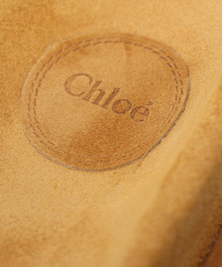 Chloe Nude Leather Slides sz 12 - Michael's Consignment NYC